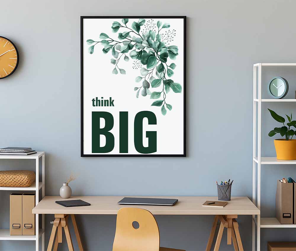 Ambition Motivation Minimalist Frame