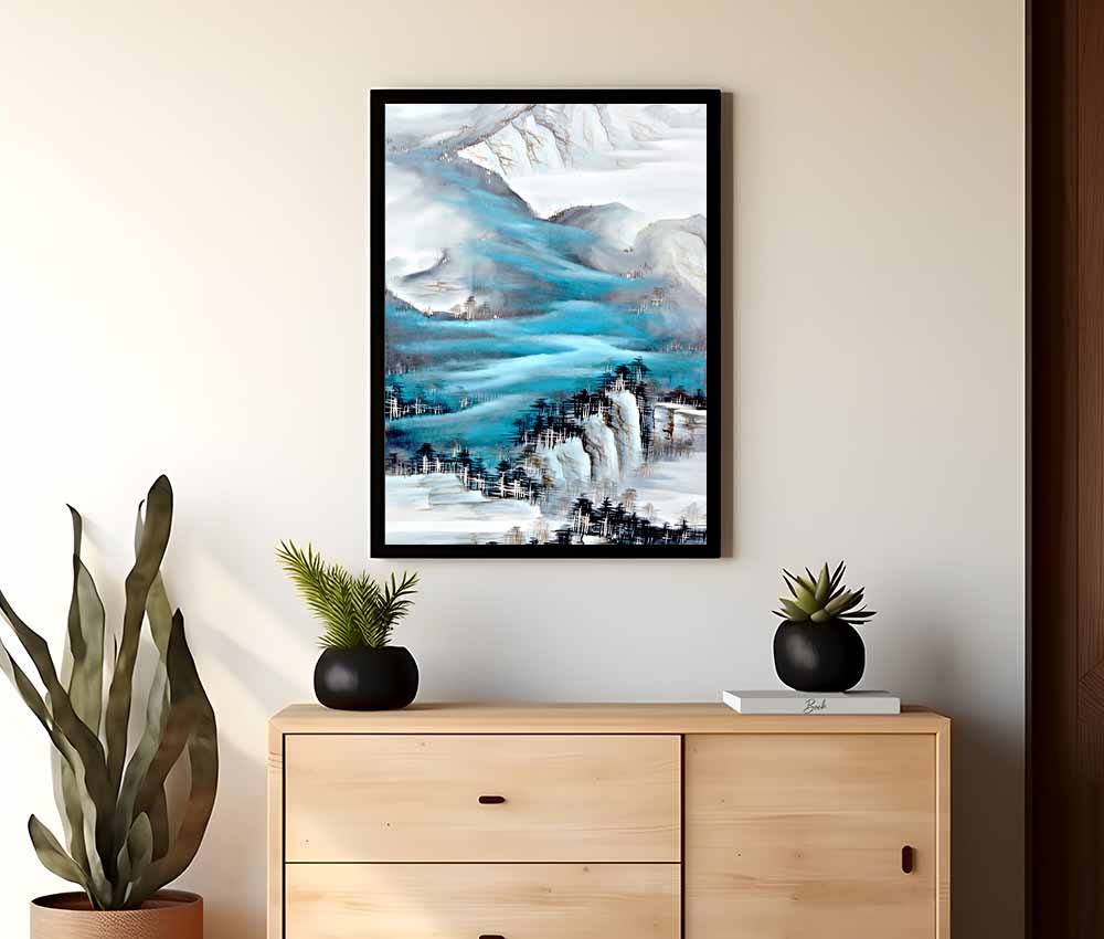 Blue Horizon Landscape Frame