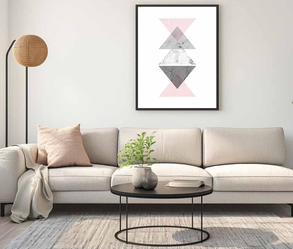 Contemporary Abstract Shapes Frame Set