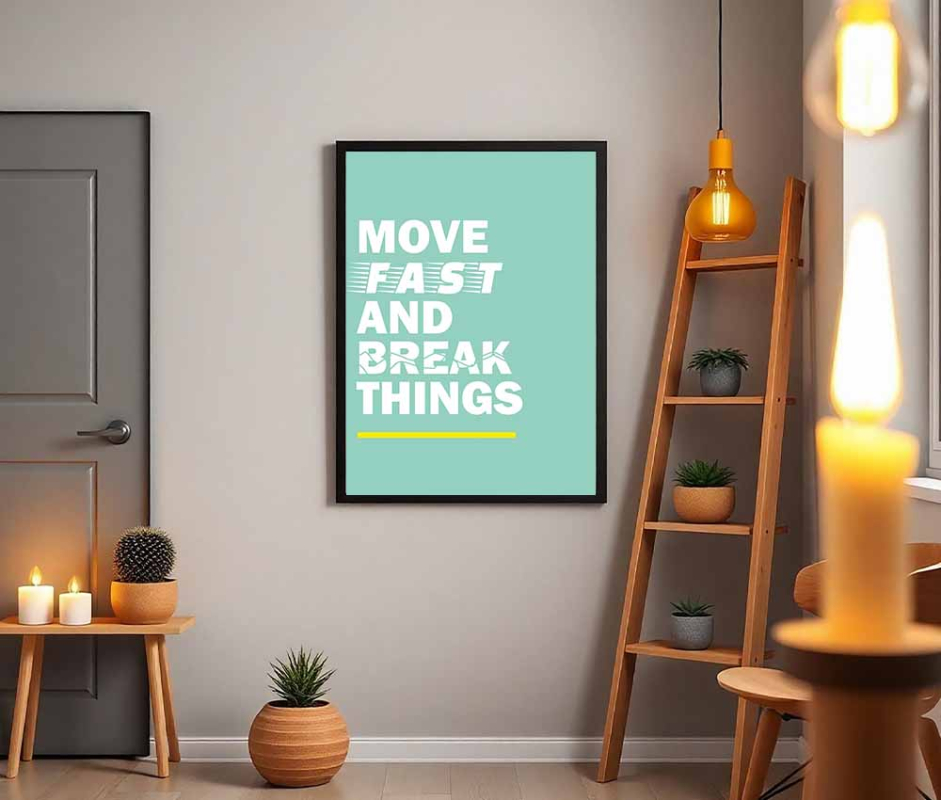 Speed Success Inspiration Frame