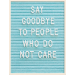 Goodbye Negativity Frame
