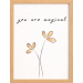 Minimal Bloom Canvas Frame