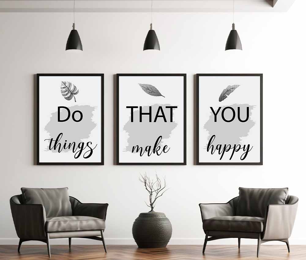 Do What Makes You Happy Frame Set