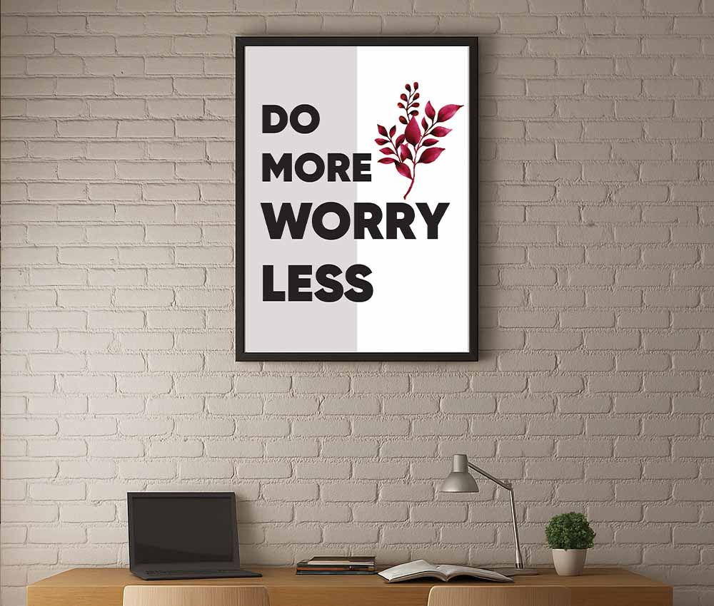 Floral Motivational- Frame Set