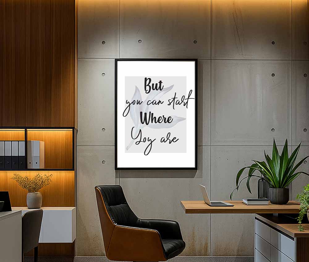 Growth and Mindfulness Quote Frame Set