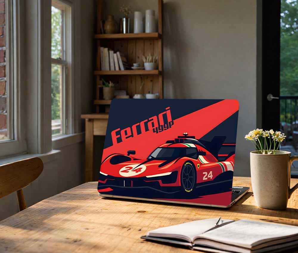 High Performance Track Beast Laptop Skin (UPTO 15.6" Laptop Skin Compatible with HP, Apple, Dell, Sony, Lenovo, Asus & More)