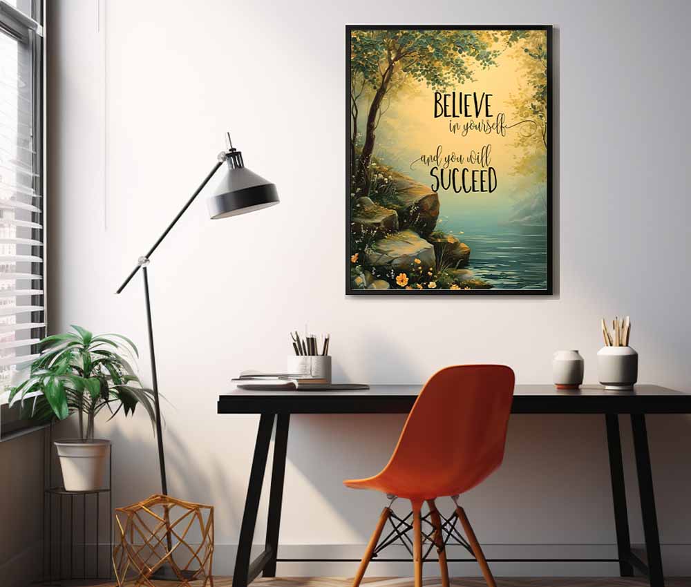 Inspiring Confidence Nature Frame