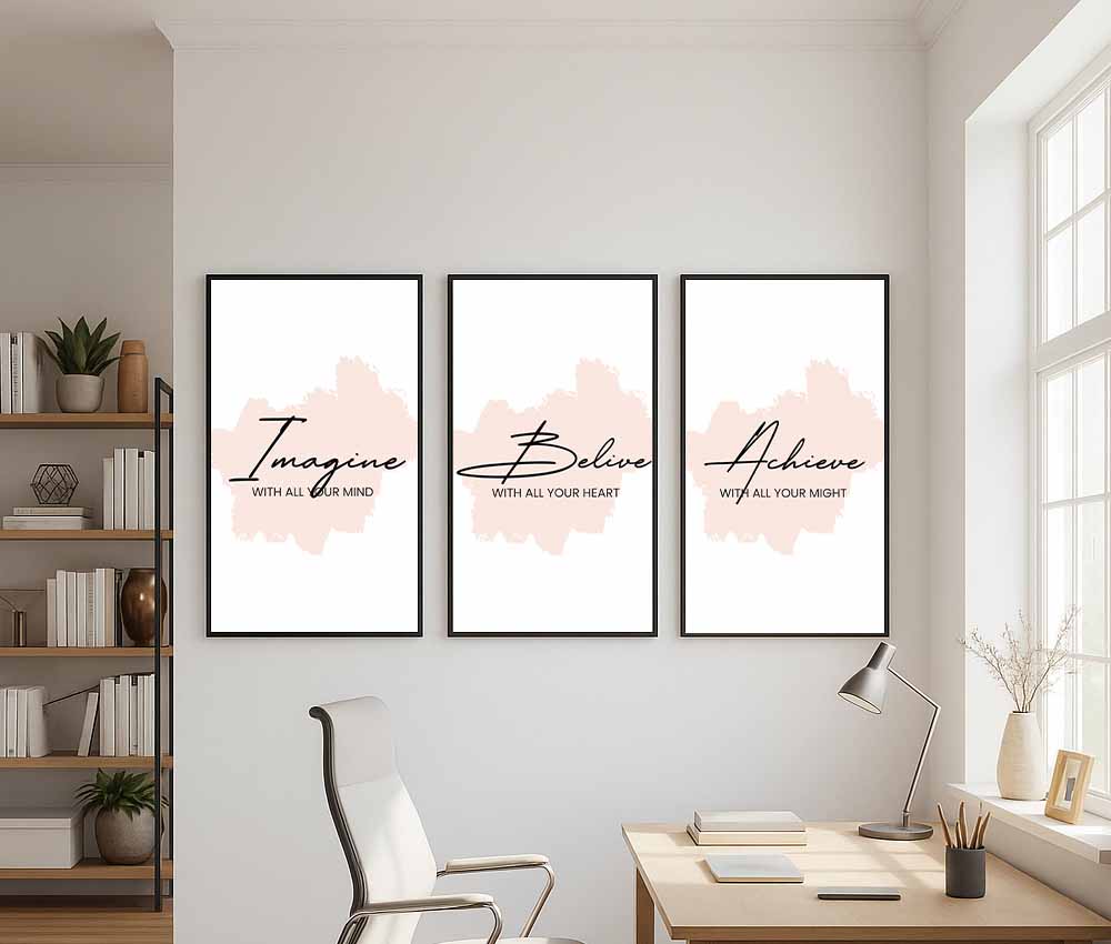 Motivational Trio Frame Set
