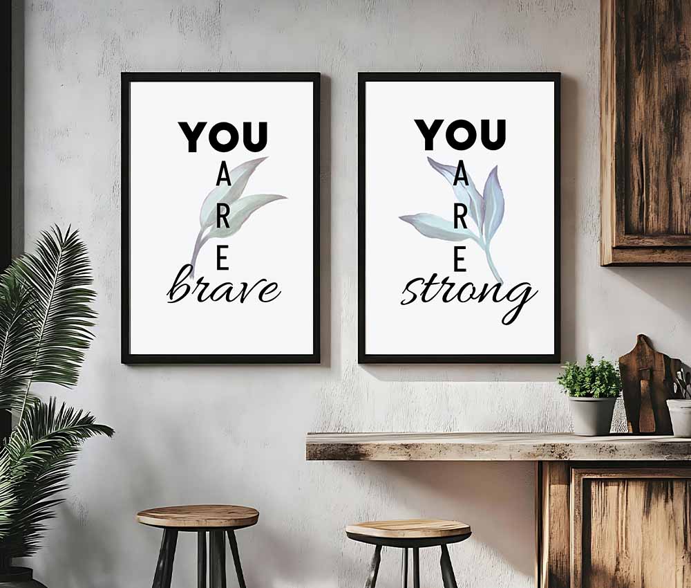 Positive Affirmation Frame Set