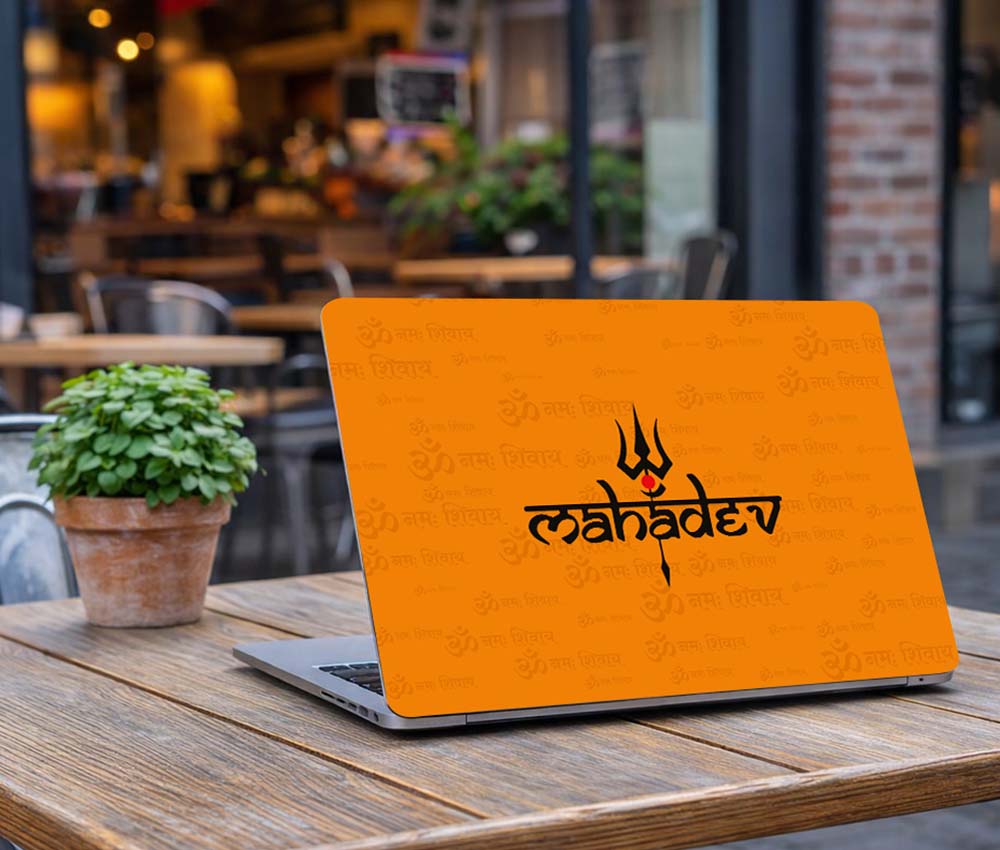 Shiva Energy Spiritual Laptop Skin (UPTO 15.6" Laptop Skin Compatible with HP, Apple, Dell, Sony, Lenovo, Asus & More)
