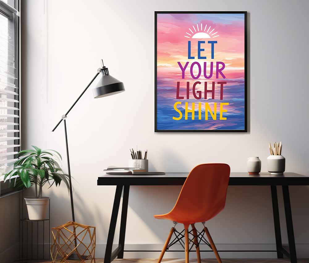 Uplifting Motivation Modern Frame